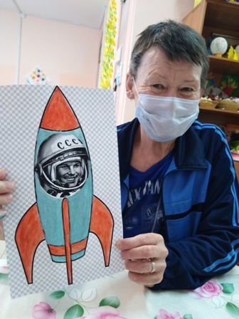 В  Новошешминском доме-интернате  отметили День космонавтики