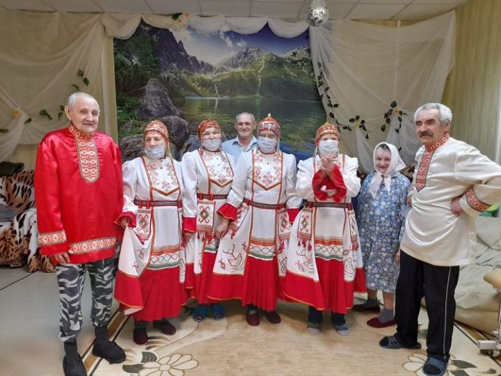 Вечер чувашского фольклора прошел в Новошешминском доме-интернате