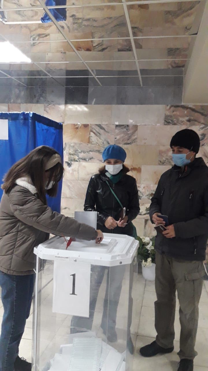 Аниса Нурхаметова из Новошешминска проголосовала впервые