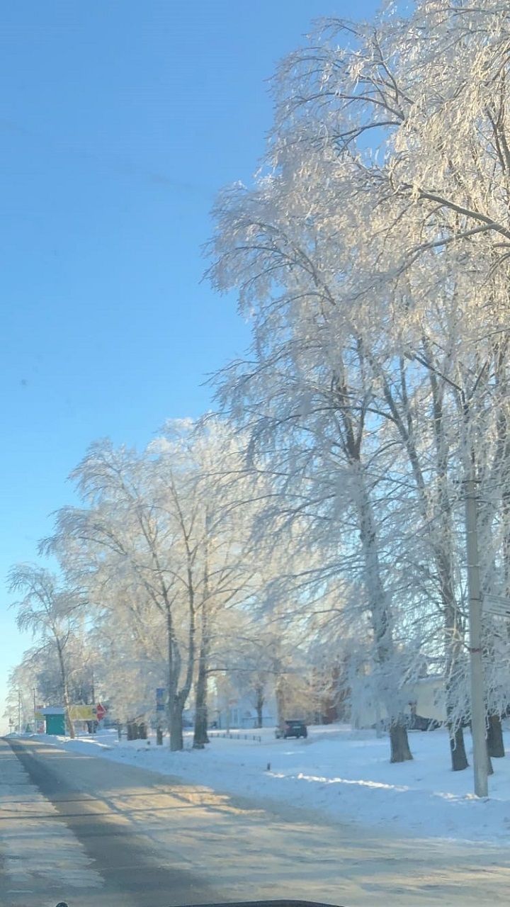 В Татарстане морозы спадут к концу недели