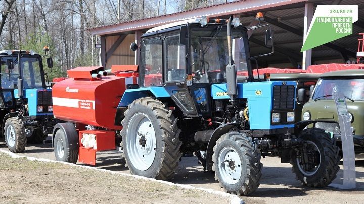 В рамках национального проекта «Экология» в Татарстане появится новая техника