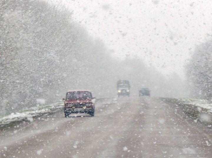 В субботу в Татарстане ожидается снег, метель и сильный ветер