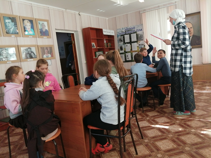 В Шахмайкинском музее прошло мероприятия в честь Международной акции  «Час Земли»