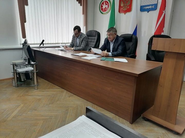 Состоялась учебная тренировка по отработке действий антитеррористической комиссии Новошешминского района