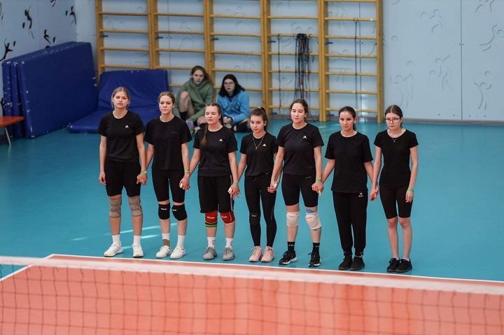 Новошешминские гимназистки заняли 3 место в волейбольном турнире среди школьников