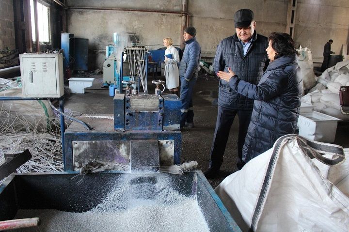 Полимерную крошку сделанную в Новошешминске экспортируют в Московскую область и Республику Башкортостан