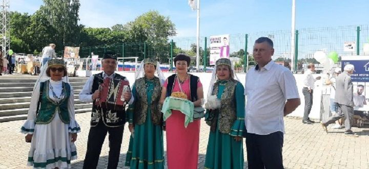 Сегодня, 2 июля 2022 года , в городе Сарапуле проходит Республиканский национальный праздник татарского и башкирского народов «Сабантуй»