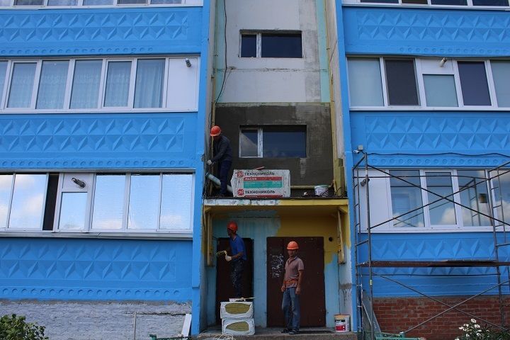 В Новошешминском районе идет капремонт многоквартирных домов