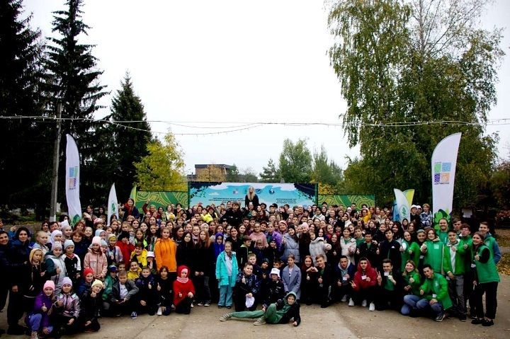 Ученики Новошешминской СОШ участвуют в Республиканской школе актива экологического движения «Будет чисто»