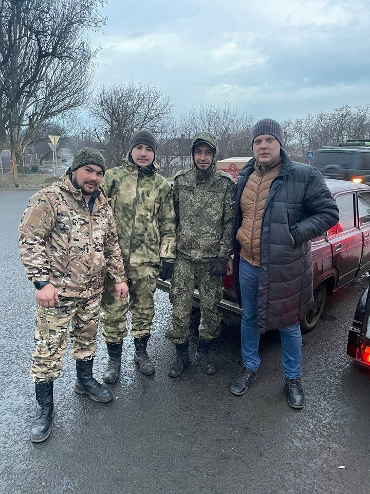 Братья Козловы из Новошешминска навестили бойцов в зоне СВО