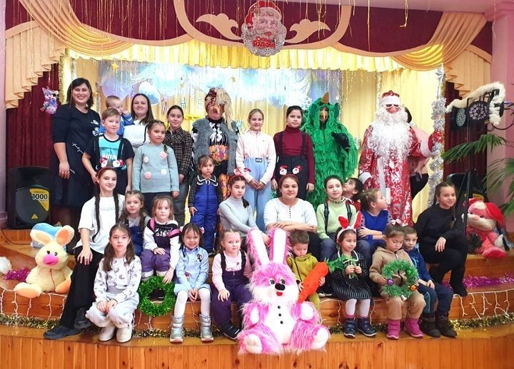 3 января в Просто-Челнинском СДК прошло новогоднее представление для детей
