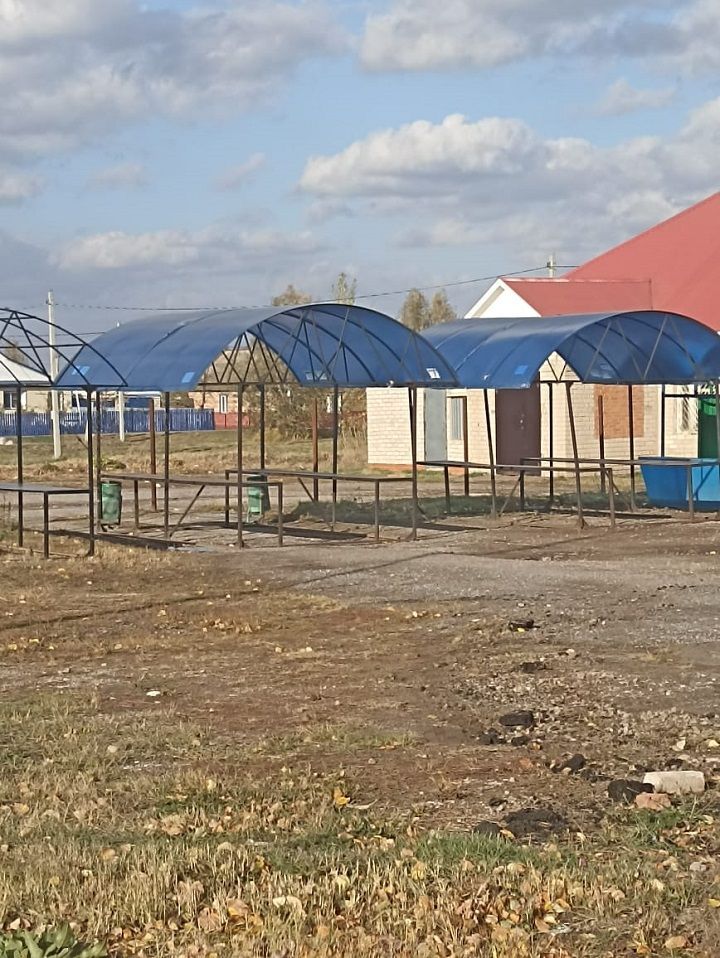 Рынок в Новошешминске переехал на новое место