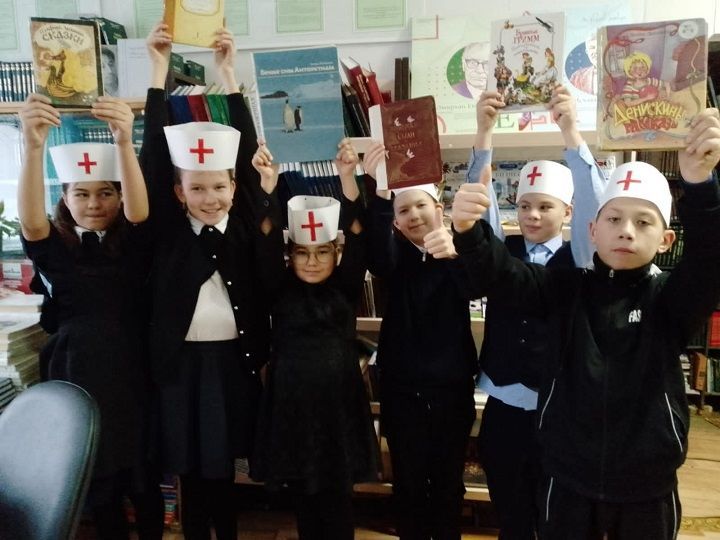 В школах Новошешминского района проходит акция «Будь здорова книжка!»