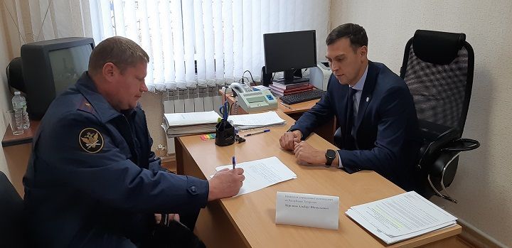 Начальник Гостехнадзора РТ провел прием граждан в Новошешминске