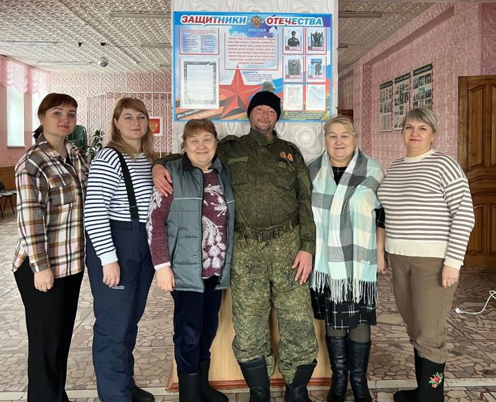 Встреча с участником СВО