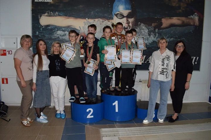 Межрайонные соревнования пловцов прошли в Новошешминске
