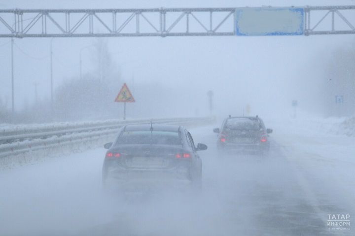 Атмосферные фронты принесут в Татарстан очередные снегопады и относительное потепление