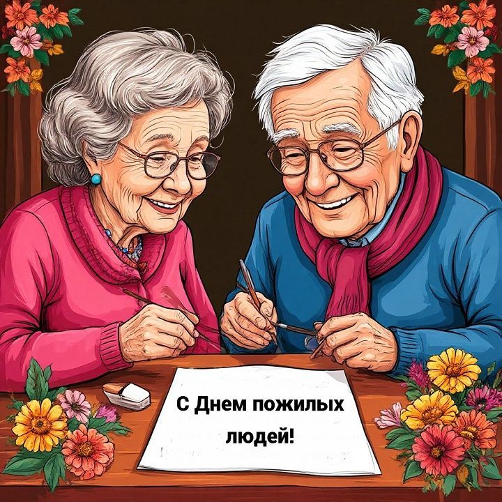 С Днем пожилых людей!