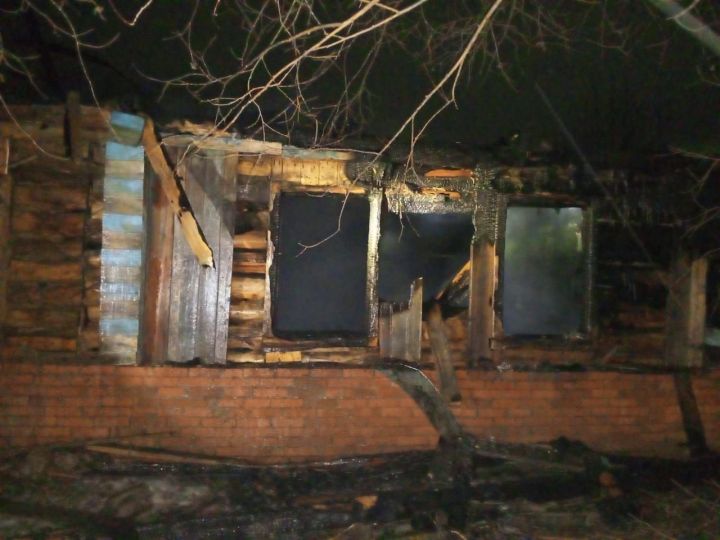 В Новошешминском районе при пожаре погиб человек