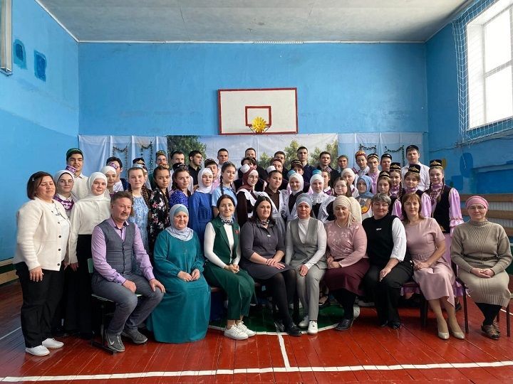 В Шахмайкинской СОШ состоялась очередная встреча «Дуслык купере — Мост дружбы»