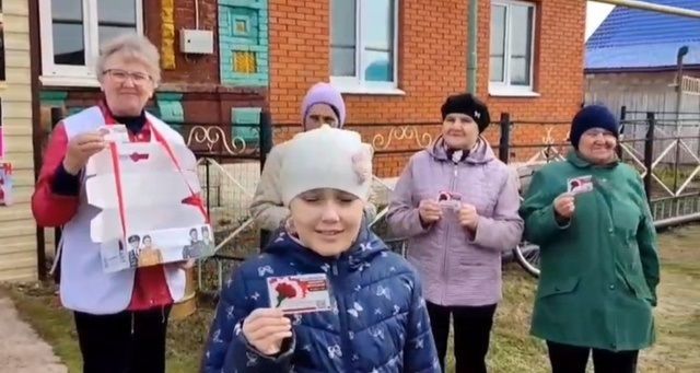 Акция, «Красная гвоздика » продолжает свое движение в Новошешминском районе