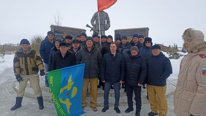В Новошешминске отметили 37-ю годовщину вывода войск из Афганистана