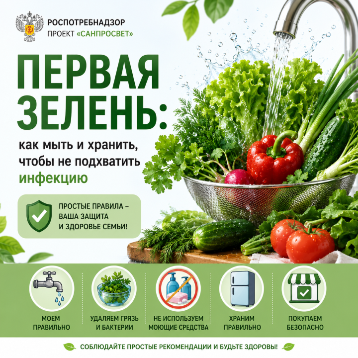 Первая зелень: как мыть и хранить, чтобы не подхватить инфекцию