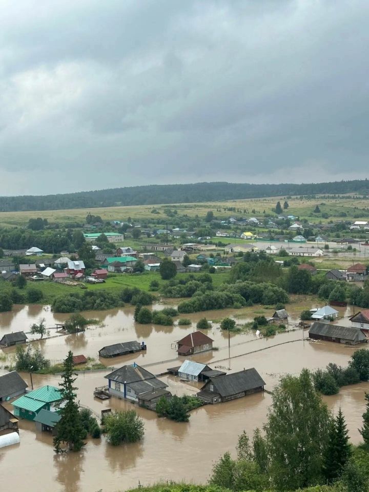 Пермь өлкәсенең татар авылларын су баскан