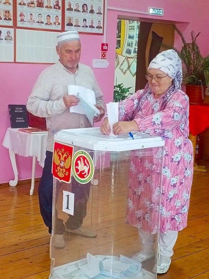 Ближе к обеду проголосовали более 8500 новошешминцев