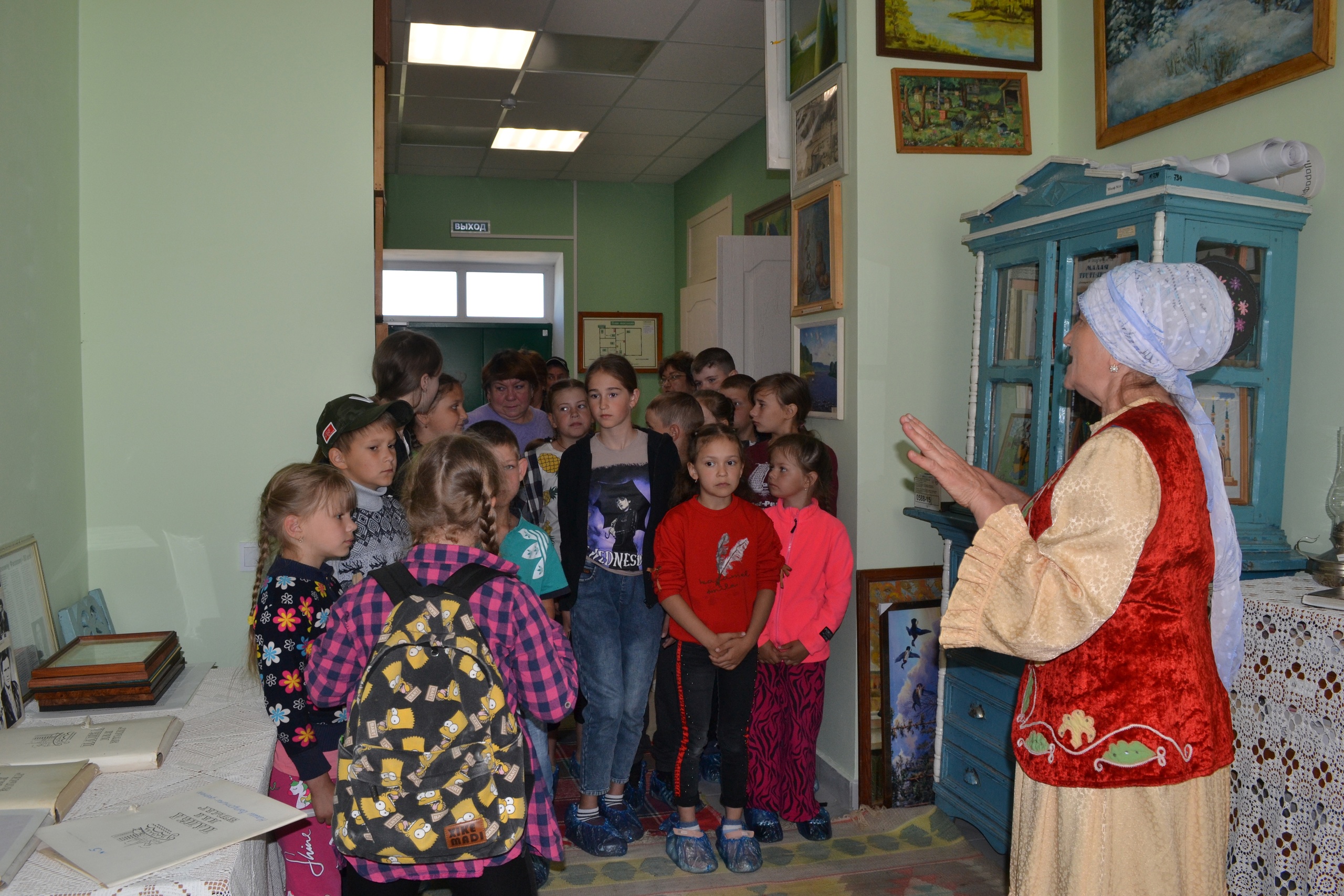 Ребята Петропавловской школы посетили Зиреклинский музей