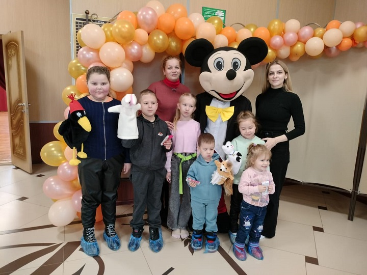 В Новошешминской детской школе искусств прошло кукольное представление для детей военнослужащих ВСО
