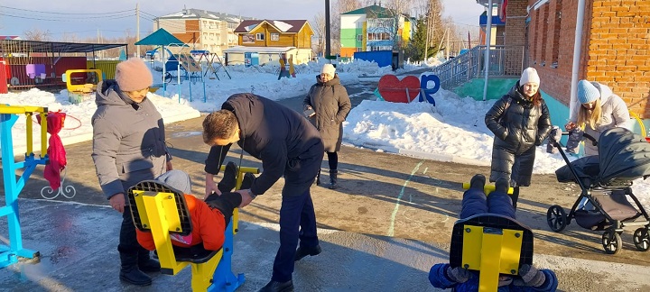 «Олимпушка» встречает гостей Лариса Фёдорова, 30 ноября 2023 - 10:14 0  0  0 В Новошешминском детском саду «Ландыш» состоялось открытие спортивной площадки  Подробнее: https://novoshishminsk.ru/news/novosti-rayona/olimpuska-vstrecaet-gostei