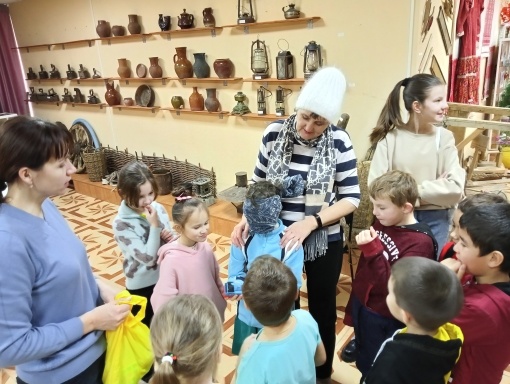 В музее с. Новошешминск прошло мероприятие «Новый год в музее». 