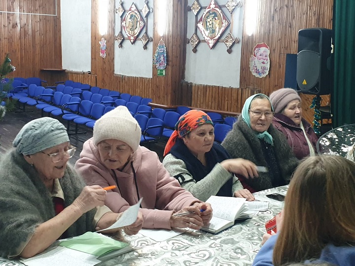 В  доме культуры села Чувашская Чебоксарка прошел праздник  "Колядки"