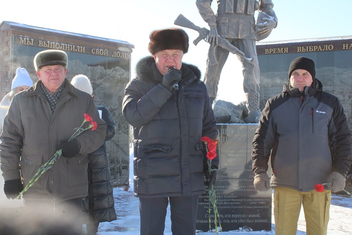 В Новошешминске состоялся митинг, посвященный 35-летию вывода советских войск из Афганистана