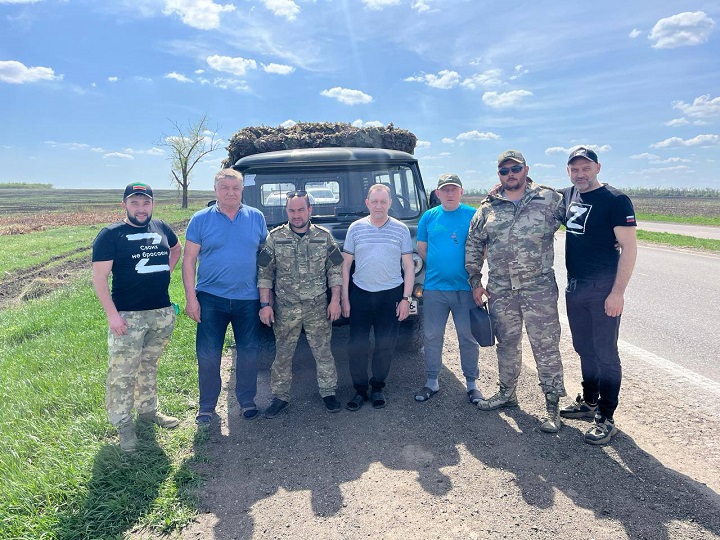  Глава района Вячеслав Козлов побывал в зоне СВО и встретился с нашими бойцами