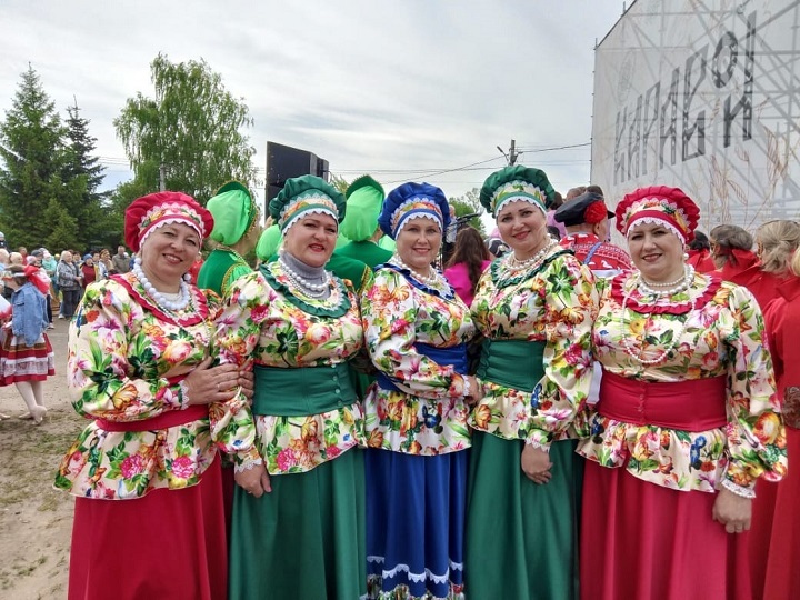 26 мая в селе Никольское Лаишевского района прошел Всероссийский фестиваль русского фольклора «Каравон — 2024».