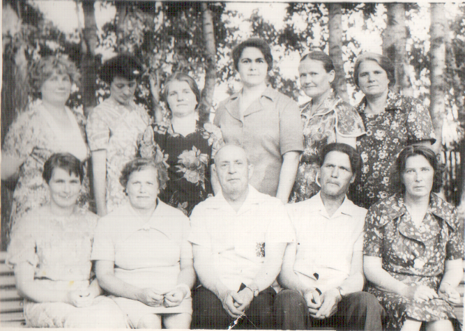 5 июля 1979 года, Фото с торжества в честь 60-летия Рудольфа Августовича (в центре в первом ряду). 