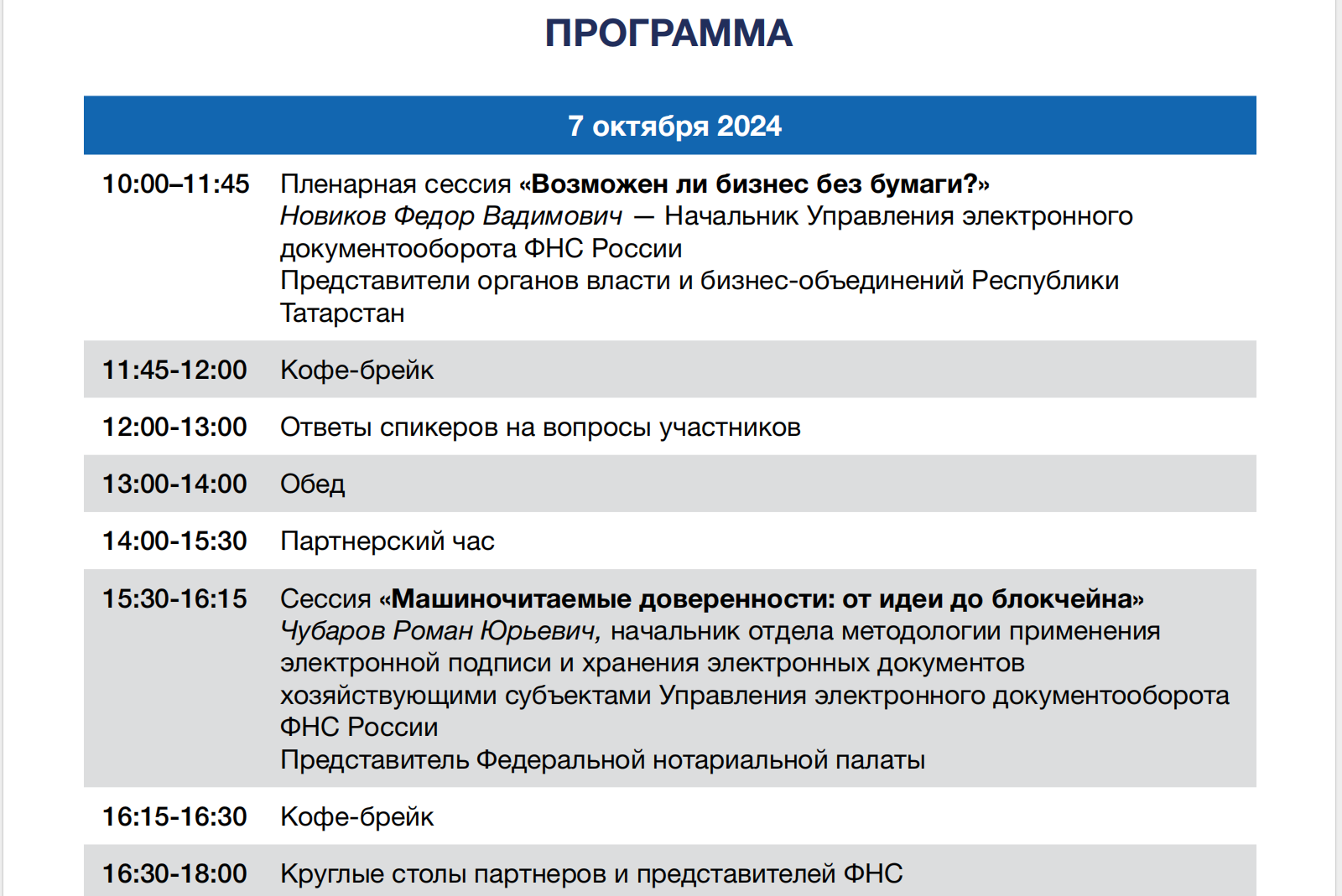 7-8 октября состоится практическая конференция «Внедряем ЭДО. Казань». Представители Управления документооборота ФНС России, операторов, органов власти Татарстана и бизнес-объединений, действующие участники ЭДО обсудят вопросы его организации между хозяйствующими субъектами. 