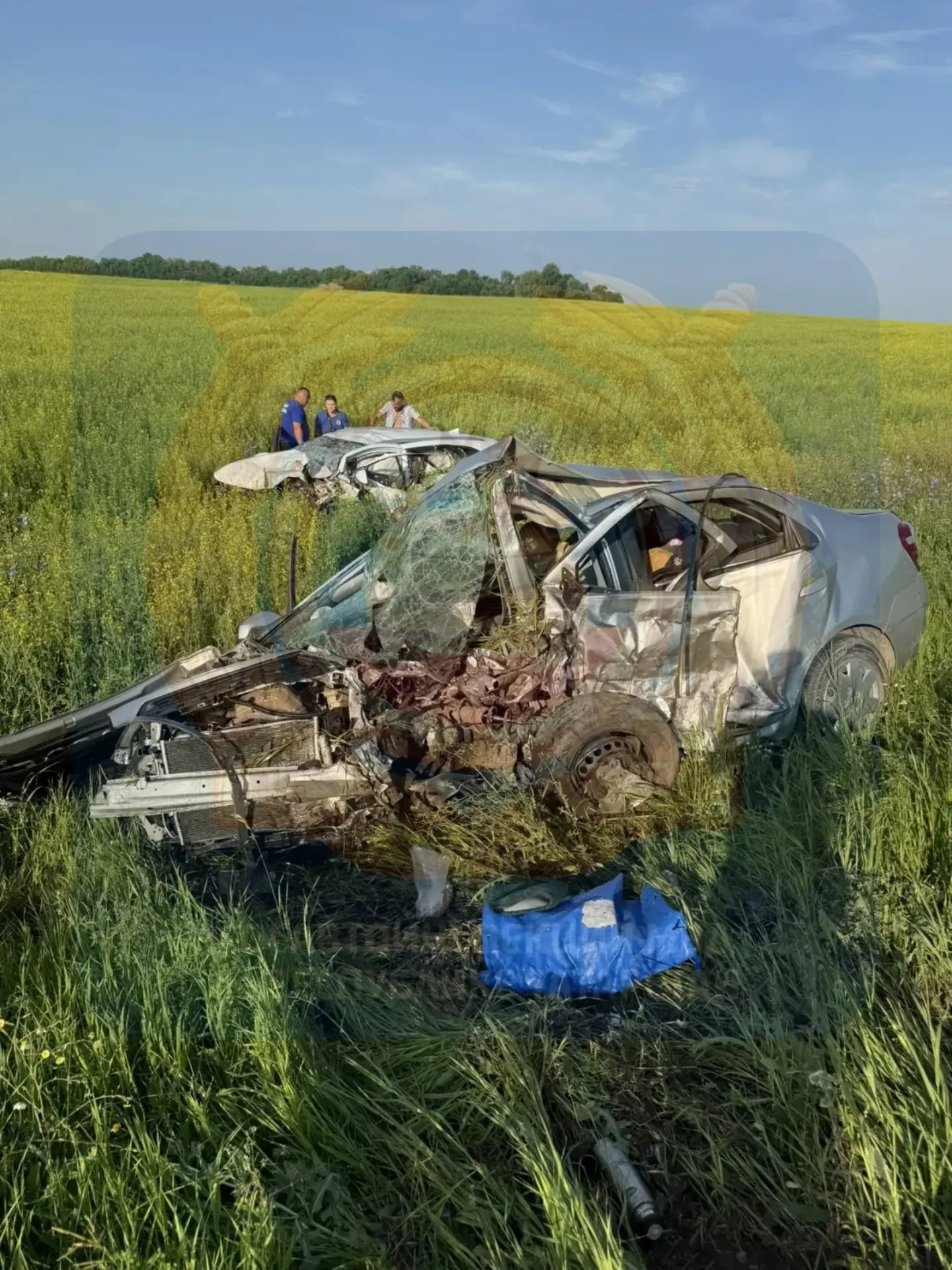 Сегодня в Новошешминском районе водитель автомобиля Кia, по предварительным данным, выехал на встречную полосу и совершил столкновение с автомобилем Chevrolet. 