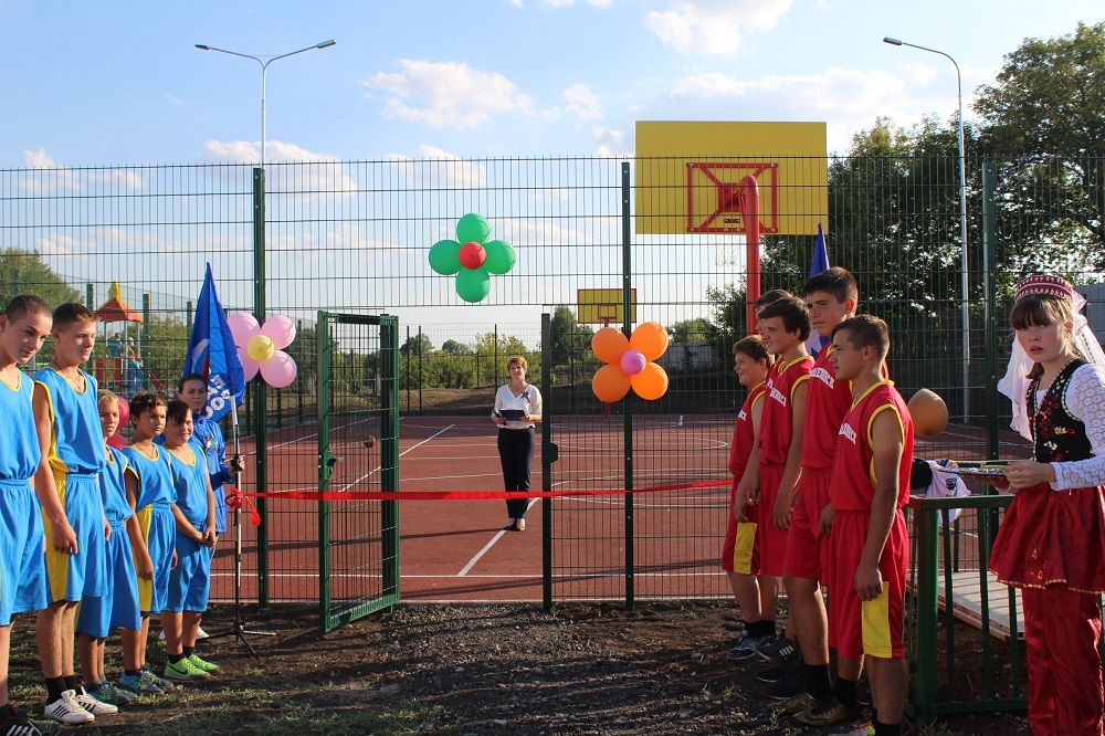 В Новошешминском районе открылись новые культурный центр и спортплощадка