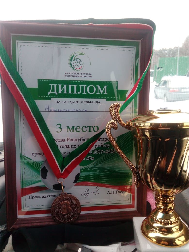 Новошешминцы стали бронзовыми призерами по мини-футболу в Первенстве РТ