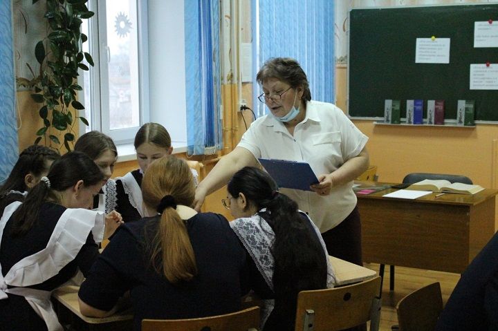 В Новошешминской гимназии прошел открытый урок «Скажем коррупции - нет!»
