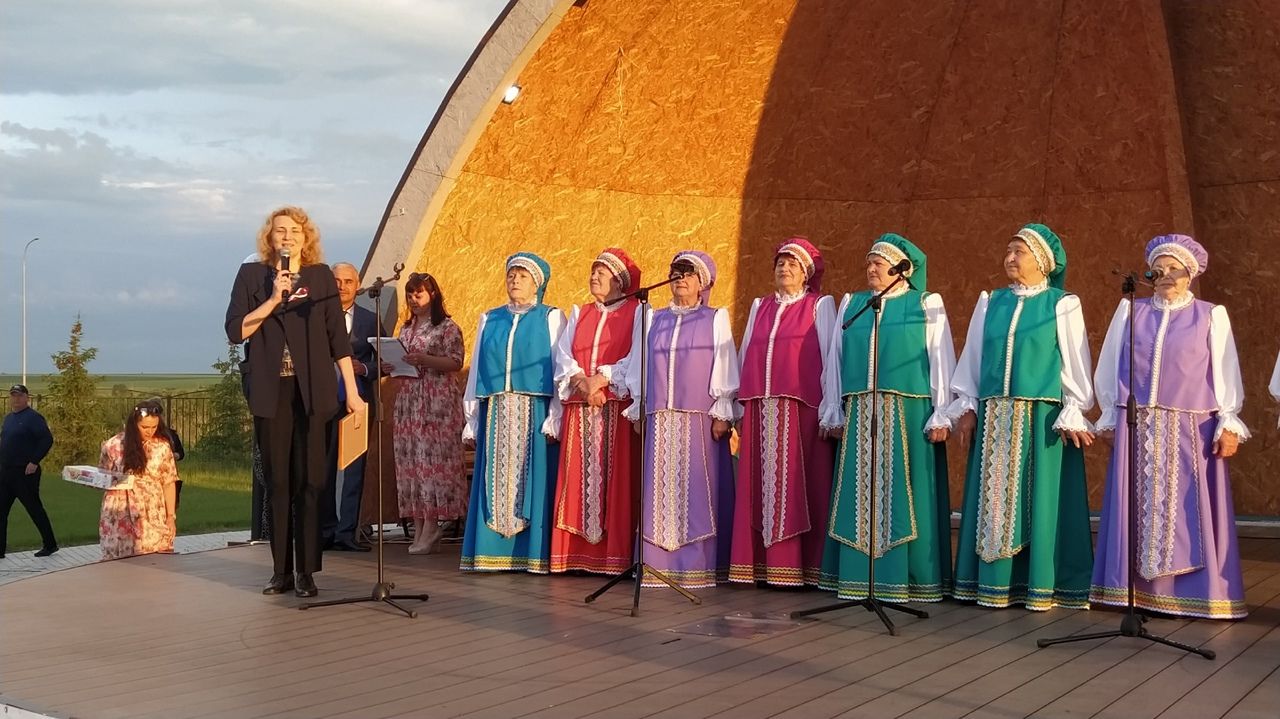 12 июня в парке культуры и отдыха Новошешминска прошел концерт в честь Дня России (фоторепортаж)