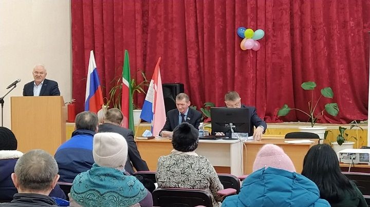 14 января на сходе в Азеевском сельском поселении подвели итоги работы местной власти в 2021 году