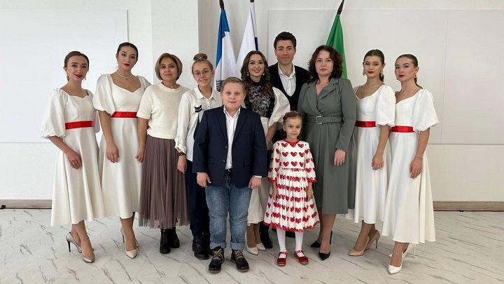 В Казани перед бойцами СВО выступили участники фестиваля «Созвездие-Йолдызлык»