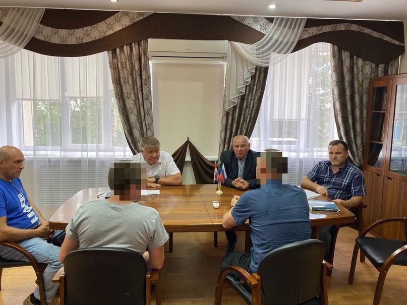 Глава района встретился с мобилизованными бойцами, находящимися в отпуске