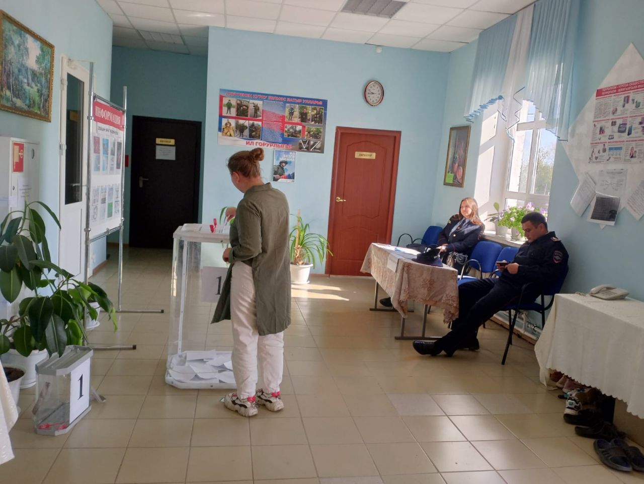 Голосование в Новошешминском районе продолжается