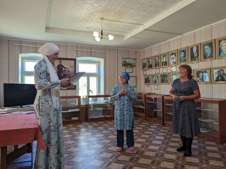 В Шахмайкинском музее прошло мероприятие «Спасибо вам, дорогой воспитатель!»