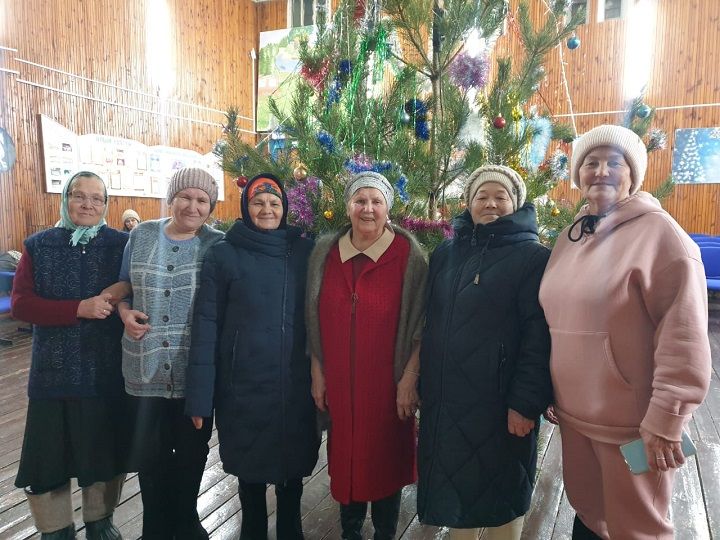 В  доме культуры села Чувашская Чебоксарка прошел праздник  «Колядки»